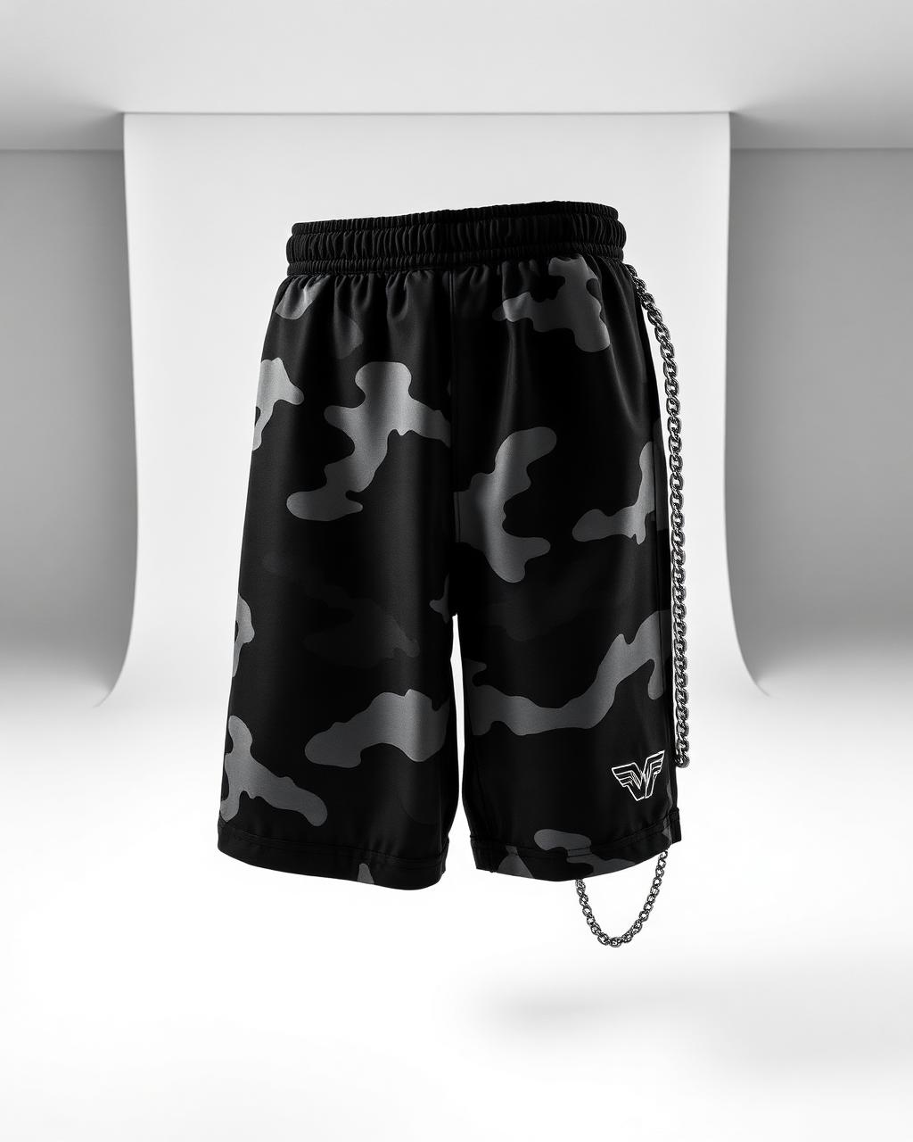 Chain Camo Short